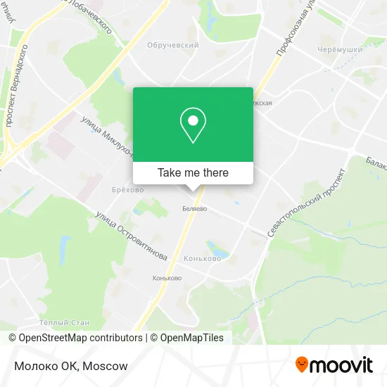 Молоко ОК map