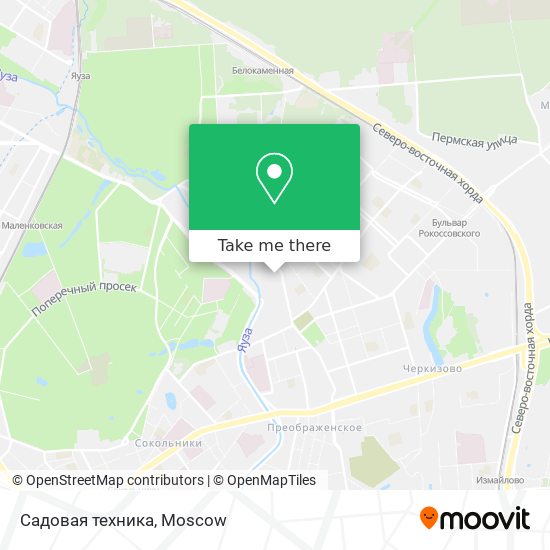 Садовая техника map