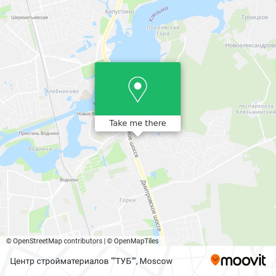 Центр стройматериалов ""ТУБ"" map