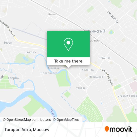 Гагарин Авто map