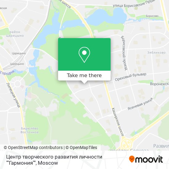 Центр творческого развития личности ""Гармония"" map