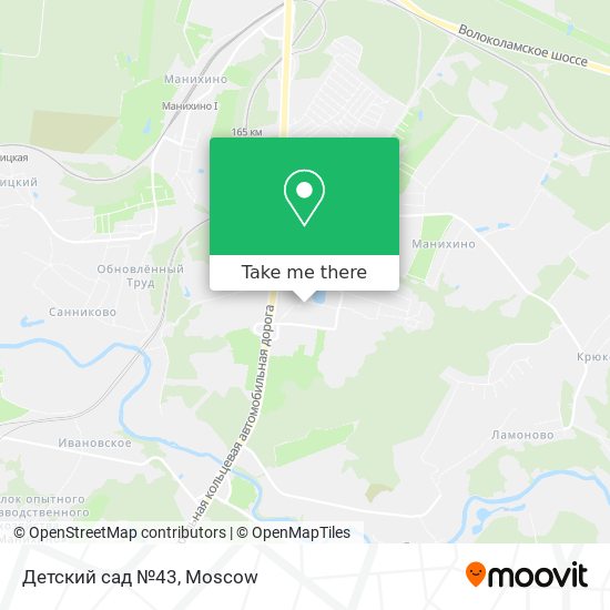 Детский сад №43 map