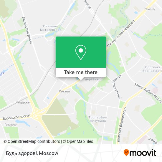 Будь здоров! map