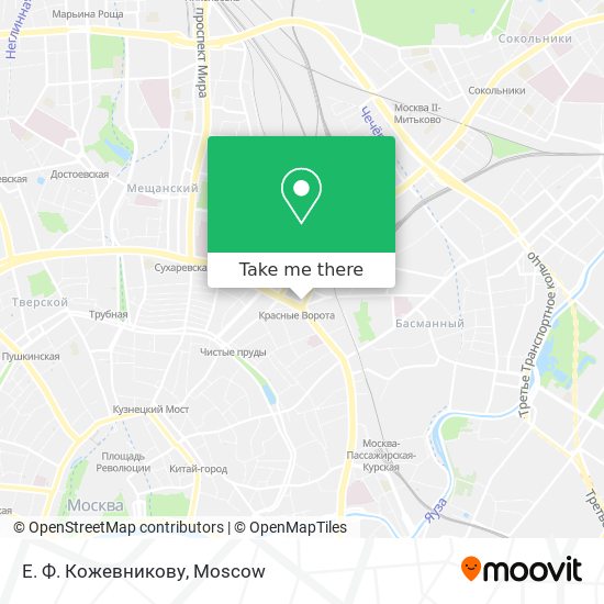 Е. Ф. Кожевникову map