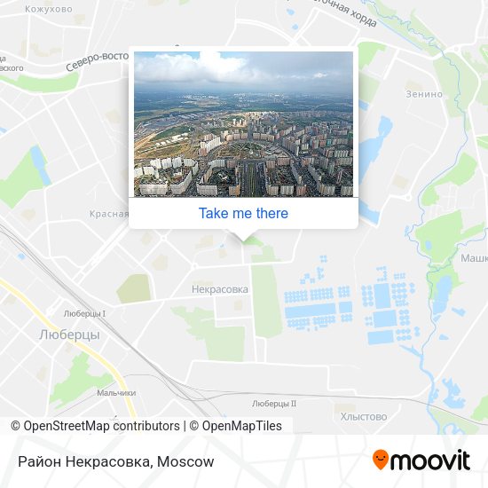 Район Некрасовка map