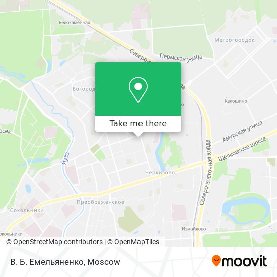 В. Б. Емельяненко map