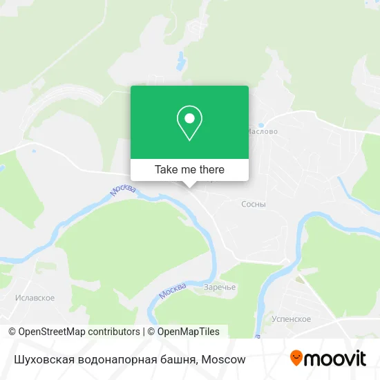 Шуховская водонапорная башня map