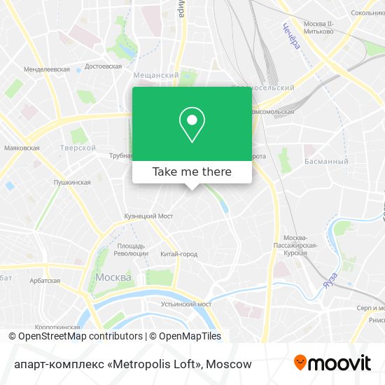 апарт-комплекс «Metropolis Loft» map