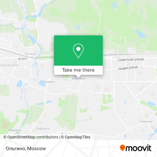 Ольгино map