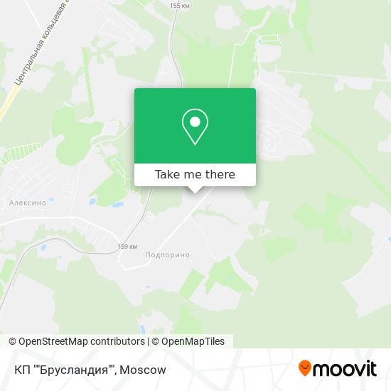 КП ""Брусландия"" map