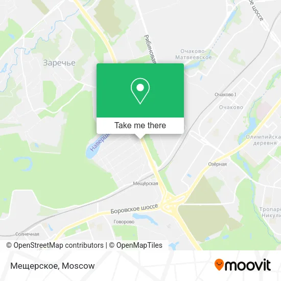 Мещерское map