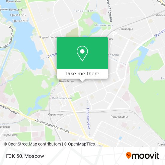 ГСК 50 map