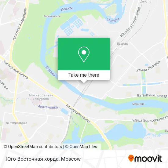 Юго-Восточная хорда map