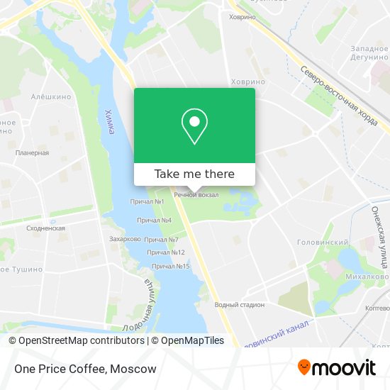 One Price Coffee map