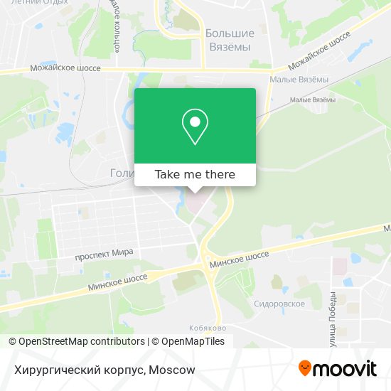 Хирургический корпус map