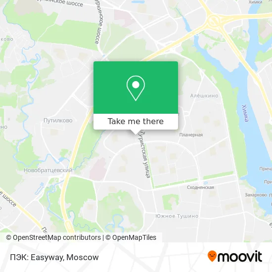 ПЭК: Easyway map
