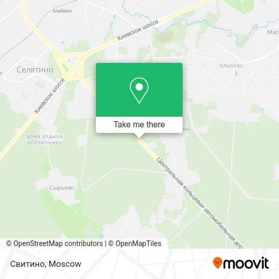 Свитино map