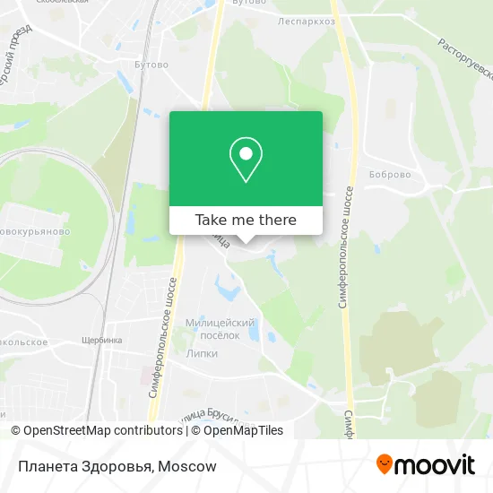 Планета Здоровья map