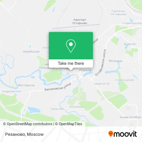 Рязаново map