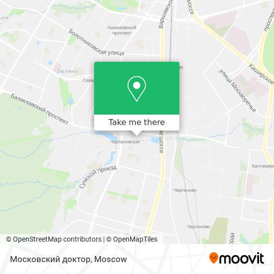 Московский доктор map