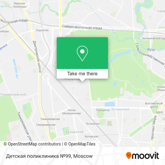 Детская поликлиника №99 map