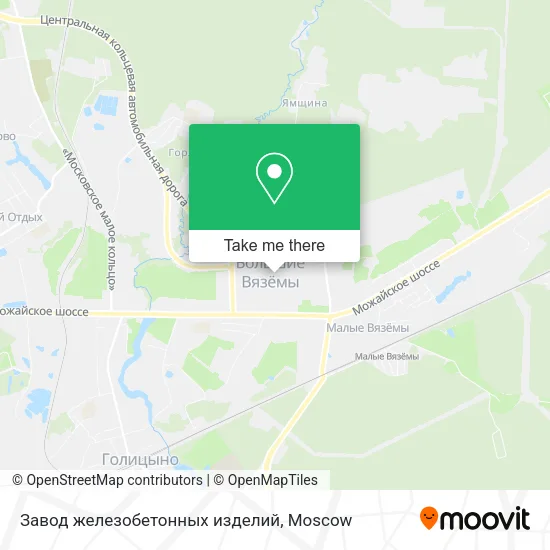 Завод железобетонных изделий map