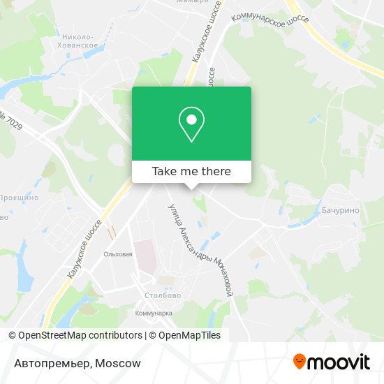 Автопремьер map