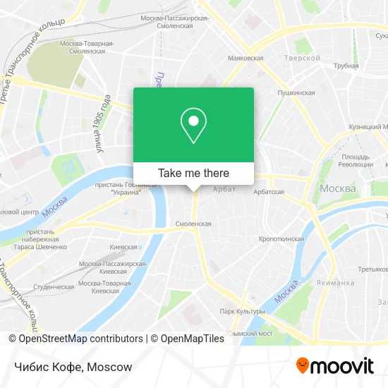 Чибис Кофе map
