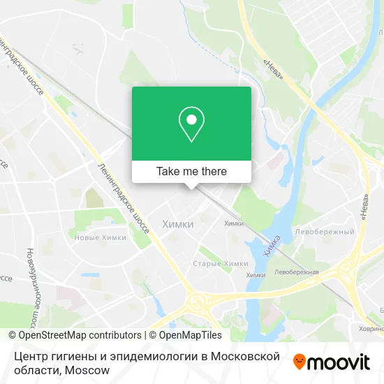 Центр гигиены и эпидемиологии в Московской области map