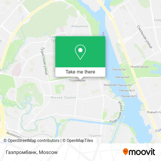 Газпромбанк map