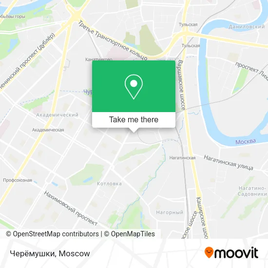 Черёмушки map