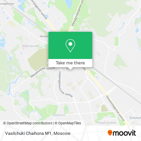 Vasilchuki Chaihona №1 map