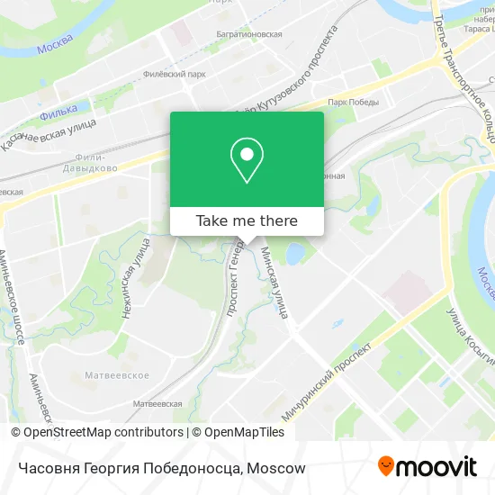 Часовня Георгия Победоносца map