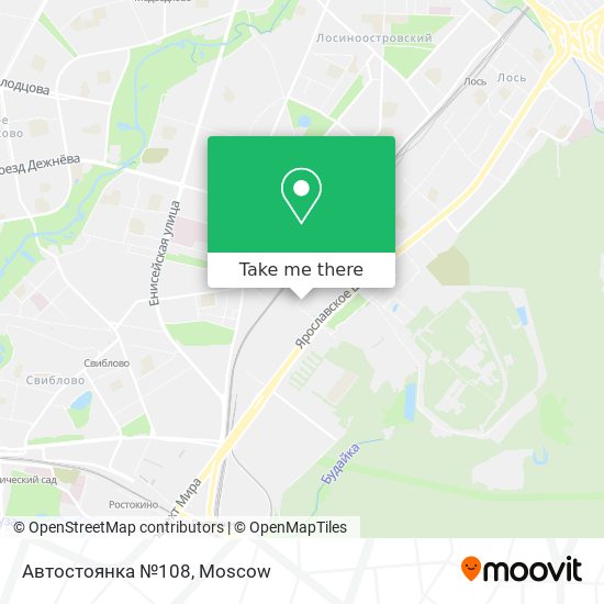 Автостоянка №108 map
