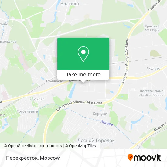 Перекрёсток map