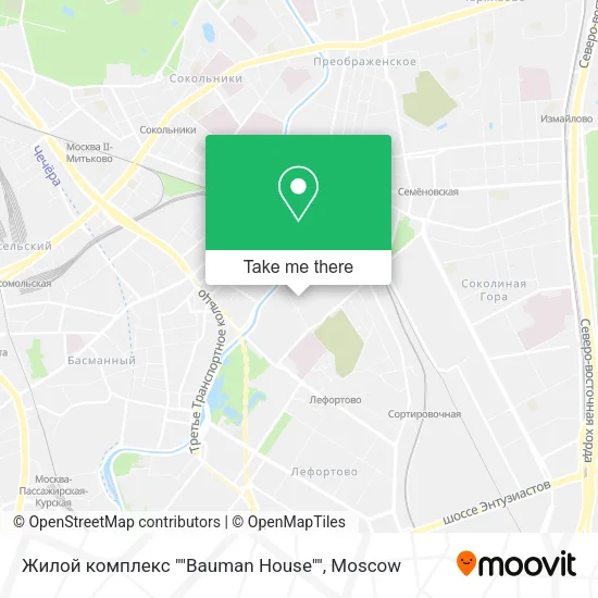 Жилой комплекс ""Bauman House"" map