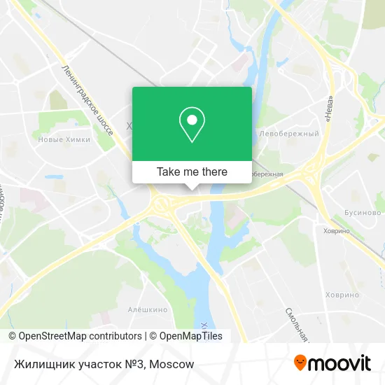 Жилищник участок №3 map