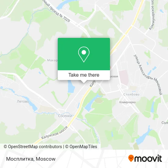 Мосплитка map