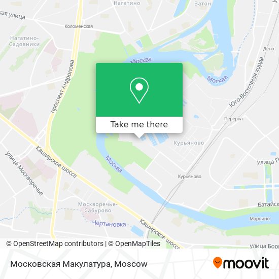 Московская Макулатура map