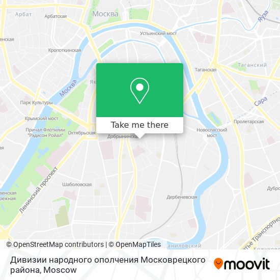 Дивизии народного ополчения Московрецкого района map