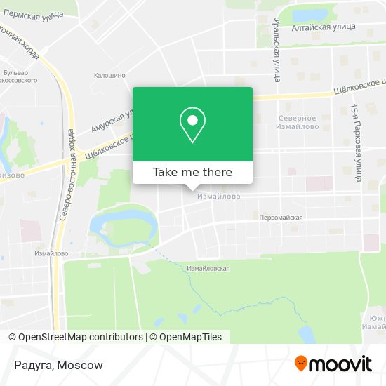 Радуга map