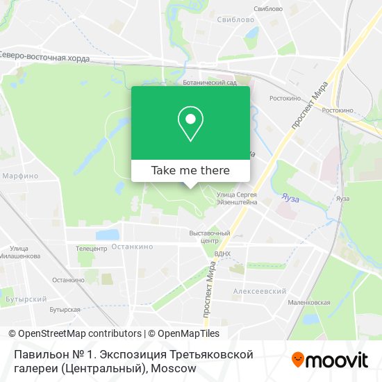 Павильон № 1. Экспозиция Третьяковской галереи (Центральный) map