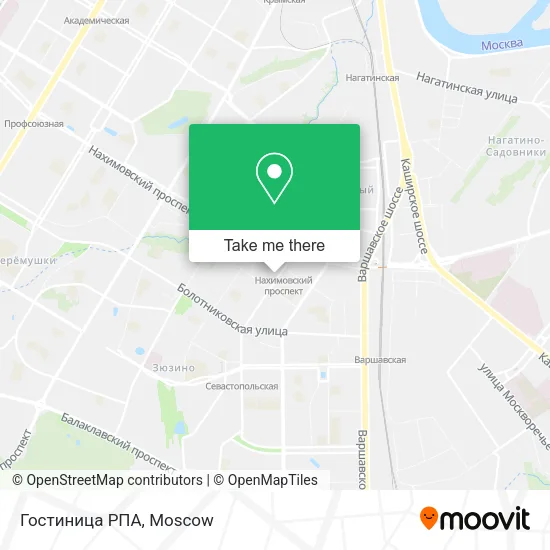 Гостиница РПА map