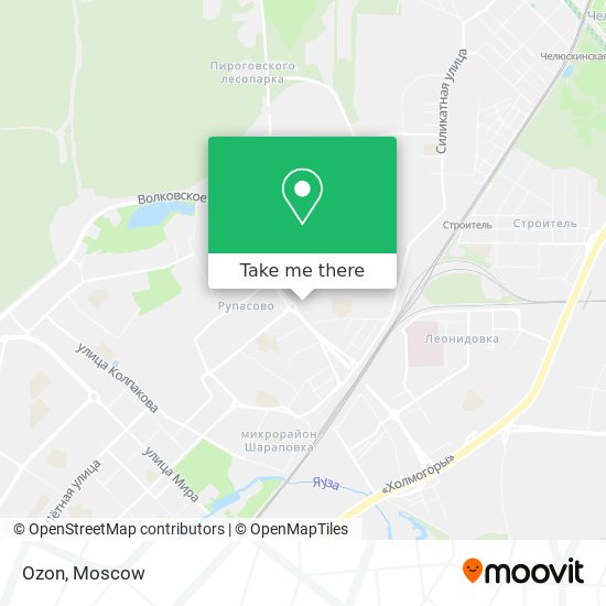 Ozon map