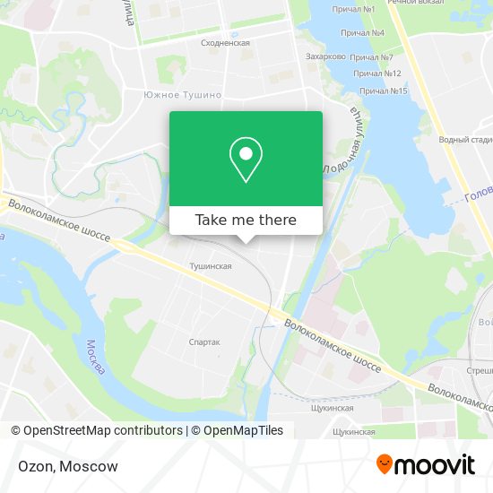 Ozon map