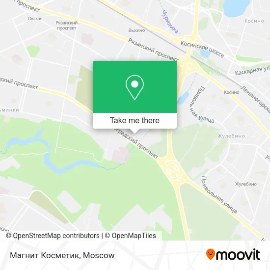 Магнит Косметик map