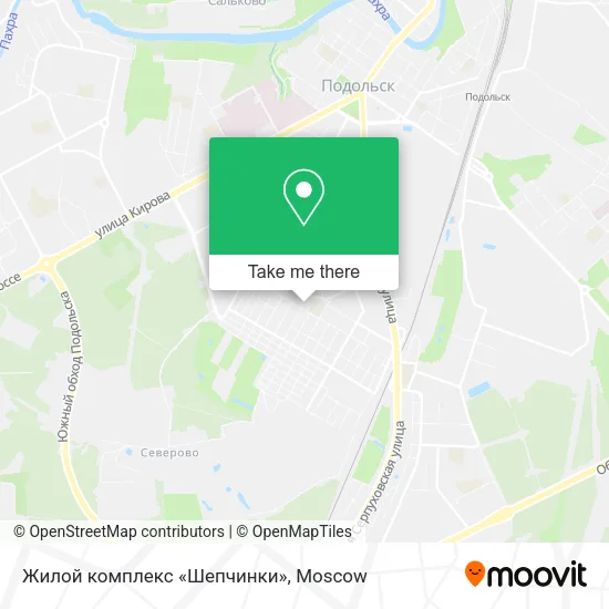Жилой комплекс «Шепчинки» map
