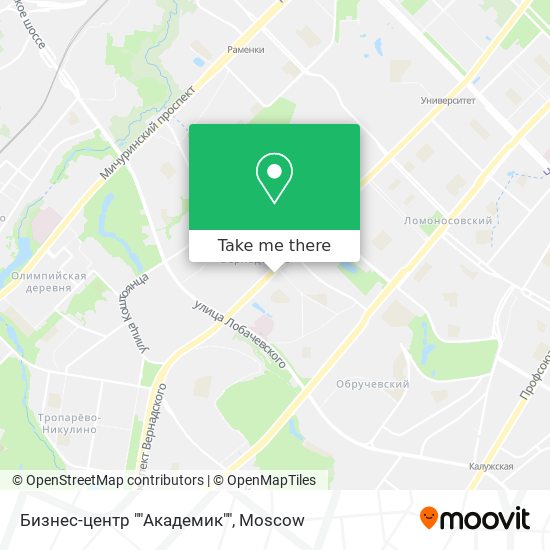 Бизнес-центр ""Академик"" map