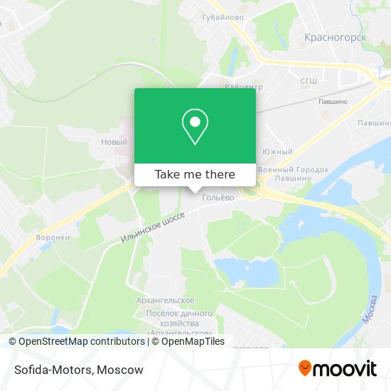 Sofida-Motors map