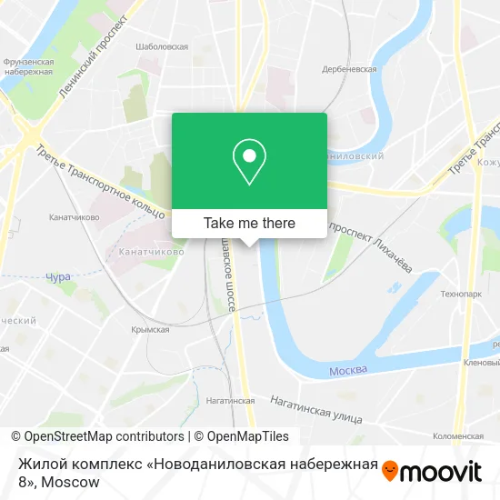 Жилой комплекс «Новоданиловская набережная 8» map